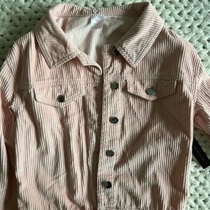 Pink Corduroy Jacket